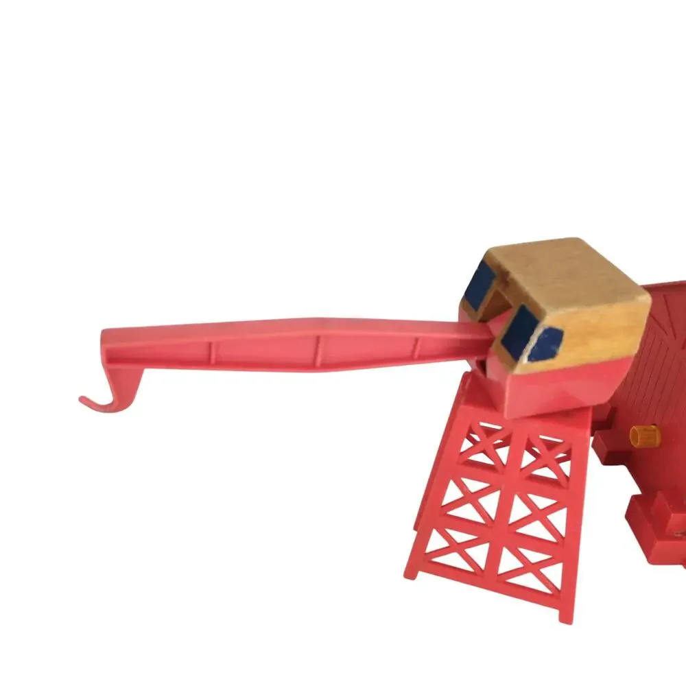 Vintage 1971 Mattel Preschool Motor Putt-Putt Construction Yard Set Trucks Track